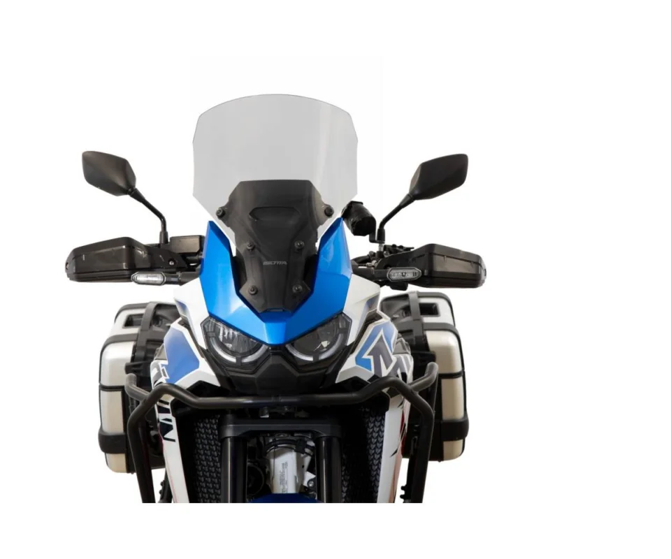Cupolino Isotta Medio 520x365x3 Fumé Chiaro Per Honda Africa Twin Crf 1100 LModelli dal 2020 al 2023 SC205-FC-ATT/SC203 Miglior Prezzo