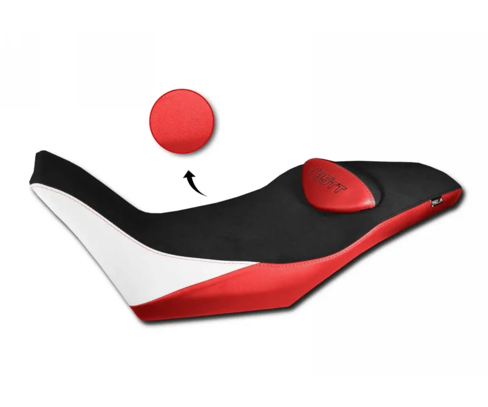 Rivestimento Sella Isotta Comfort In Fibra 3d Rosso Per oto Guzzi V 85 Tt 850Modelli dal 2019 al 2023 RV88-R Prezzo Conveniente