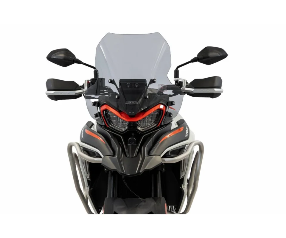 Offerta Del Giorno Parabrezza Isotta Integrale Rally Con Alette Laterali 460xx3 Fumé Chiaro Per Benelli Trk 702 700Modelli dal 2023 al 2026 SC233-FC-ATT/SC232