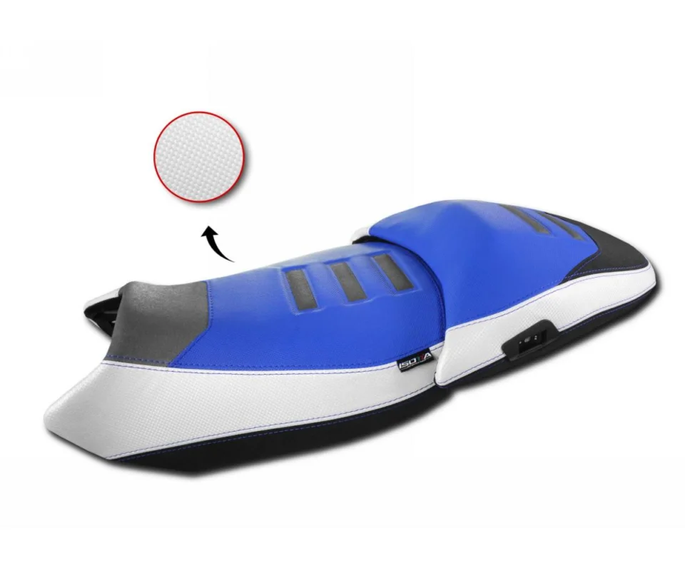 Rivestimento Sella Isotta In Fibra 3d Blu Per Bmw R 1300 GsModelli dal 2023 al 2026 RV1162-B Nuovo Arrivo
