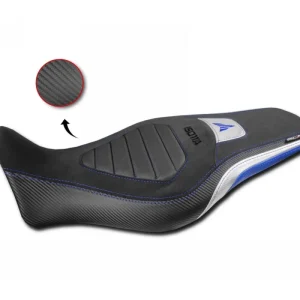 Ultimissimo Modello Rivestimento Sella Isotta Comfort In Fibra 3d Blu Per Yamaha Mt-09 Sp 900Modelli dal 2021 al 2023 RV010-B