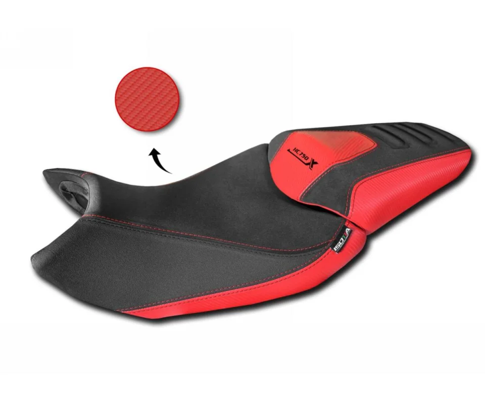 Offerta Rivestimento Sella Isotta Comfort In Fibra 3d Rosso Per Honda Nc 750 XModelli dal 2021 al 2026 RV008-R