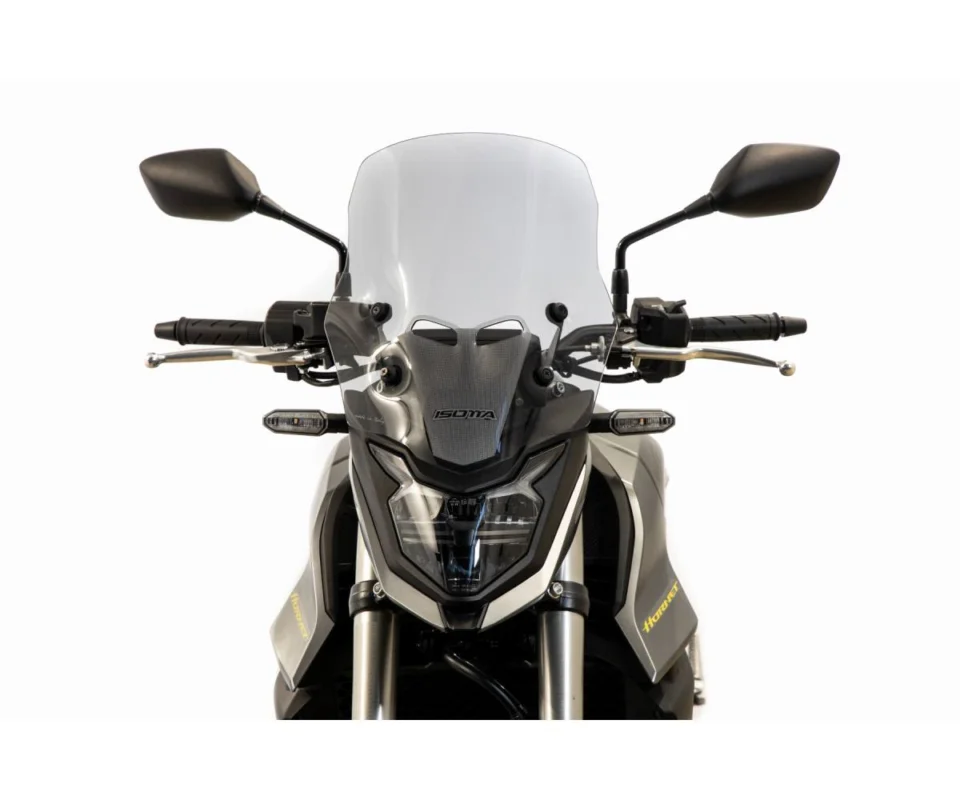 Economico Cupolino Isotta Medio 420x380x3 Fumé Chiaro Per Honda Hornet 750Modelli dal 2023 al 2026 SC405-FC-A/SC404