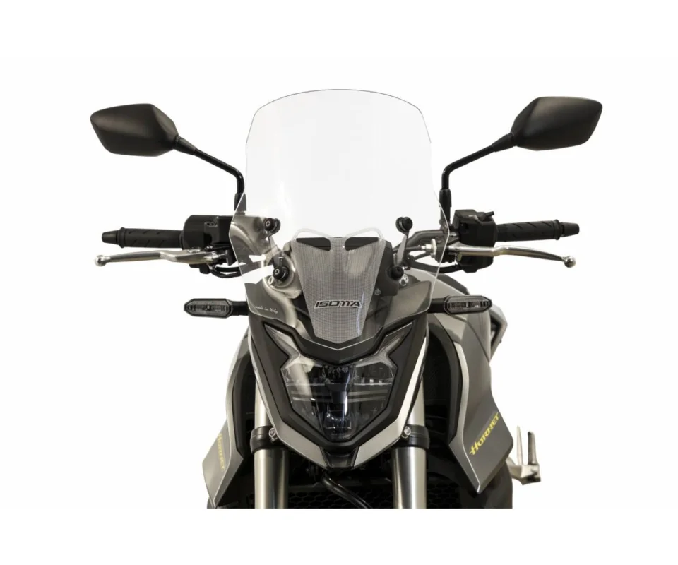 Reso Gratuito Cupolino Isotta Medio 420x380x3 Trasparente Per Honda Hornet 750Modelli dal 2023 al 2026 SC405-T-A/SC404
