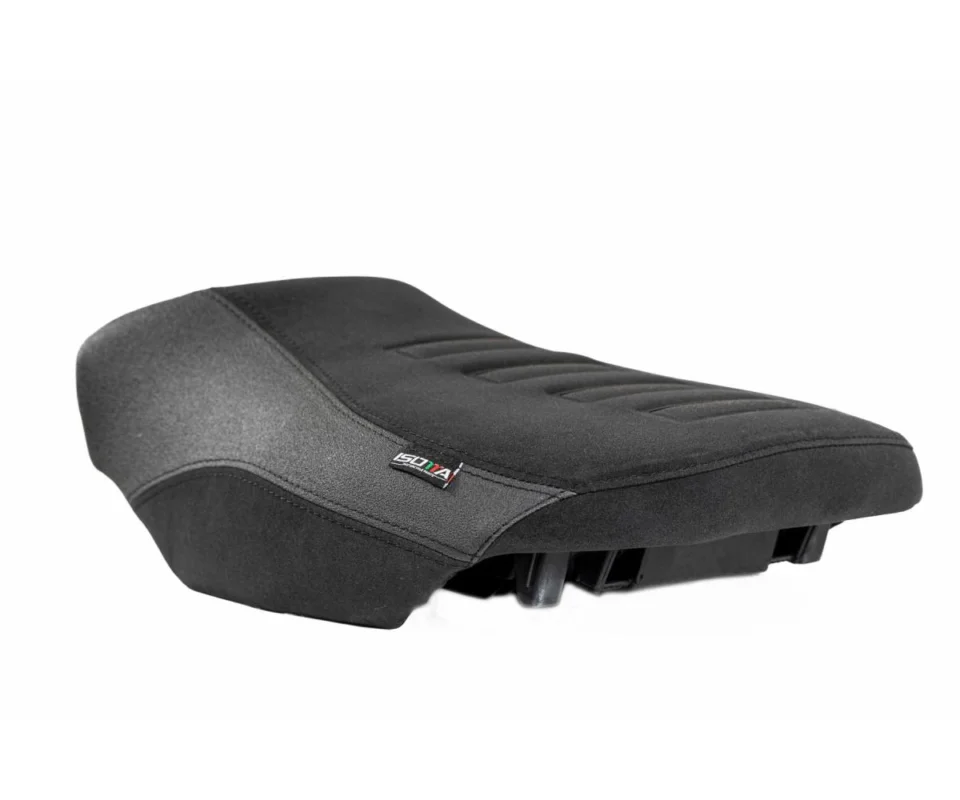 Prezzo Di Fabbrica Sella Isotta Anteriore Con Canale Prostatico 120xx50 Triple Black Per Bmw R 1250 GsModelli dal 2019 al 2023 SE1060-TB