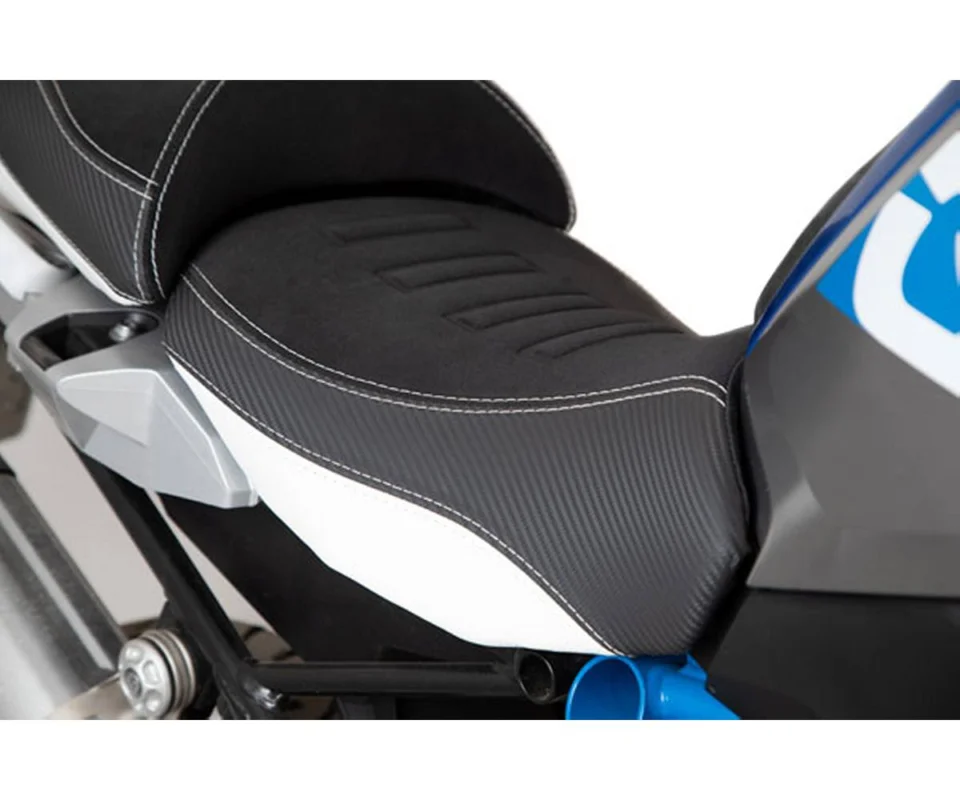 Promozione Esclusiva Sella Isotta Anteriore Ribassata Di 2cm Rispetto Alla Originale Bianca/Rossa/Blu Per Bmw R 1200 Gs Lc AdvModelli dal 2014 al 2018 SE1059-HP