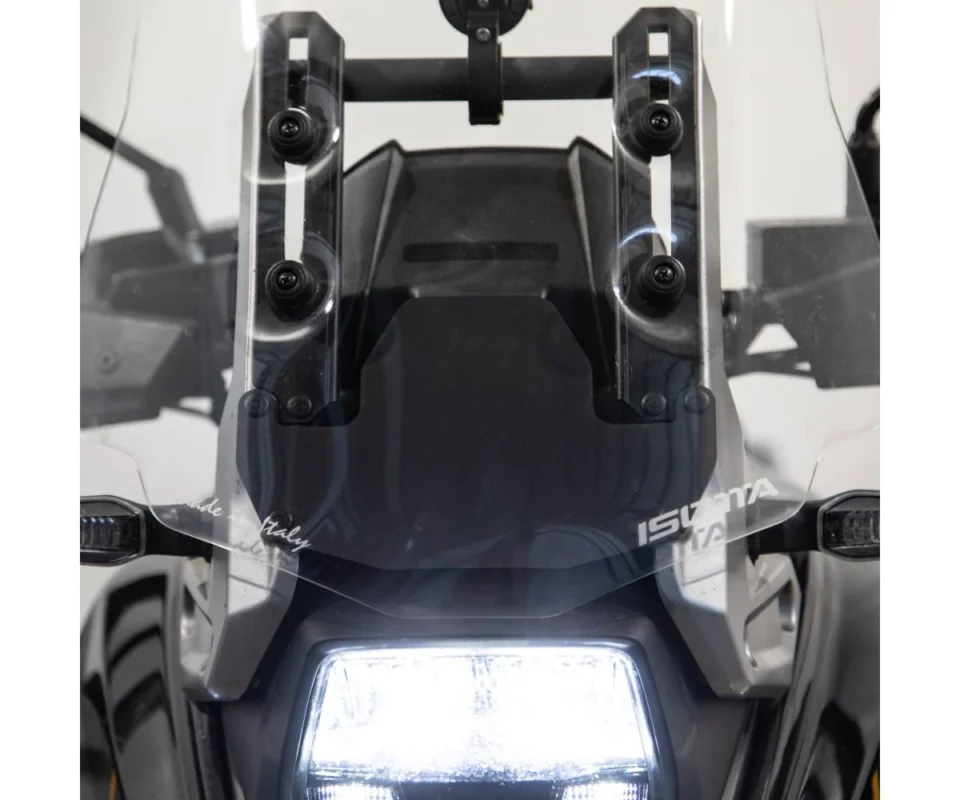 Nuovo Arrivo Cupolino Isotta Medio 540x510x3 Trasparente Per Suzuki V-storm Dl 1050Modelli dal 2020 al 2026 SC852-T-A/SC851