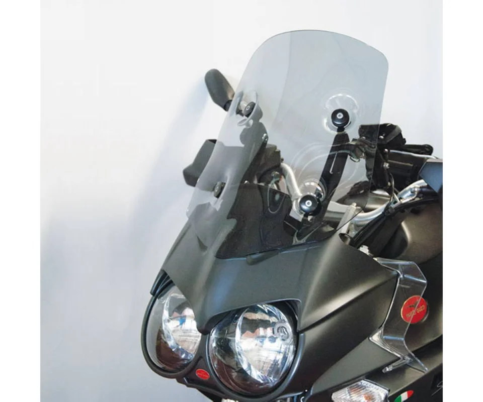 Cupolino Isotta Tipo Originale Che Monta Su Attacchi Originali 485x415x6 Trasparente Per oto Guzzi Stelvio 8v 1200Modelli dal 2011 al 2016 SC81-T Esclusivo