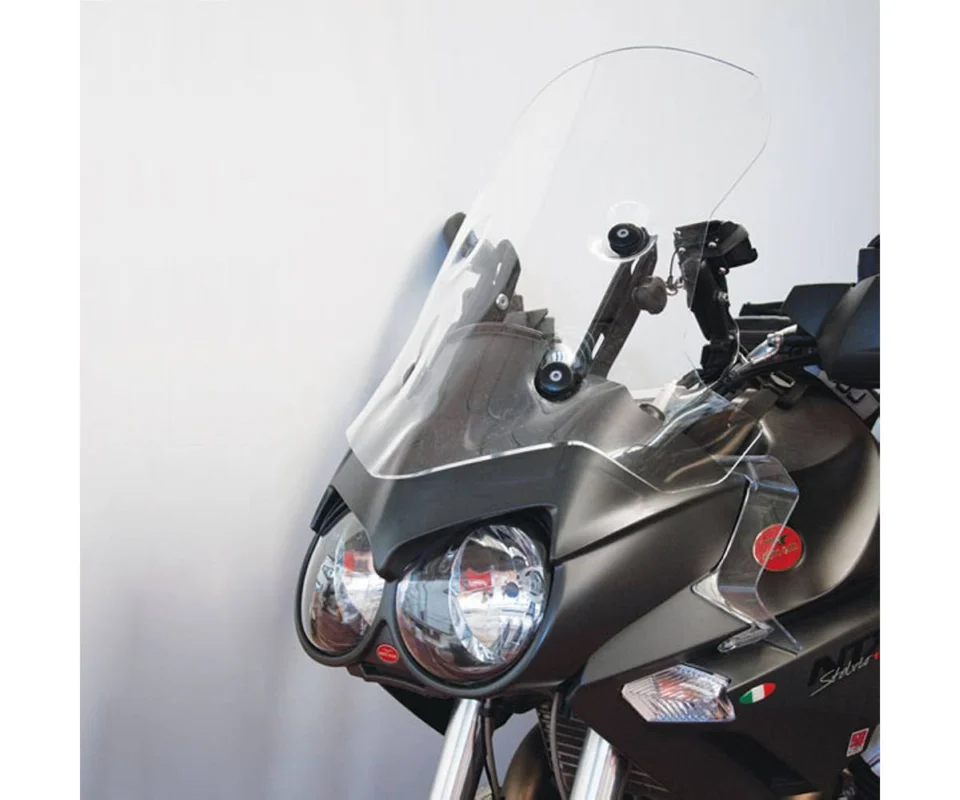 Promozione Cupolino Isotta Tipo Originale Che Monta Su Attacchi Originali 590x450x6 Trasparente Per oto Guzzi Stelvio 8v 1200Modelli dal 2011 al 2016 SC80-T
