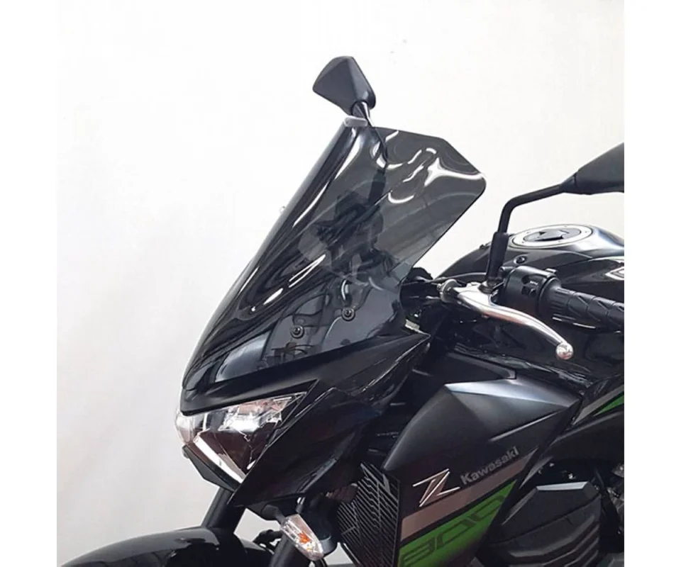 Pagamento Sicuro Cupolino Isotta Alto 450x360x4 Fumé Chiaro Per Kawasaki Z 800Modelli dal 2012 al 2016 SC731-FC-A/SC730