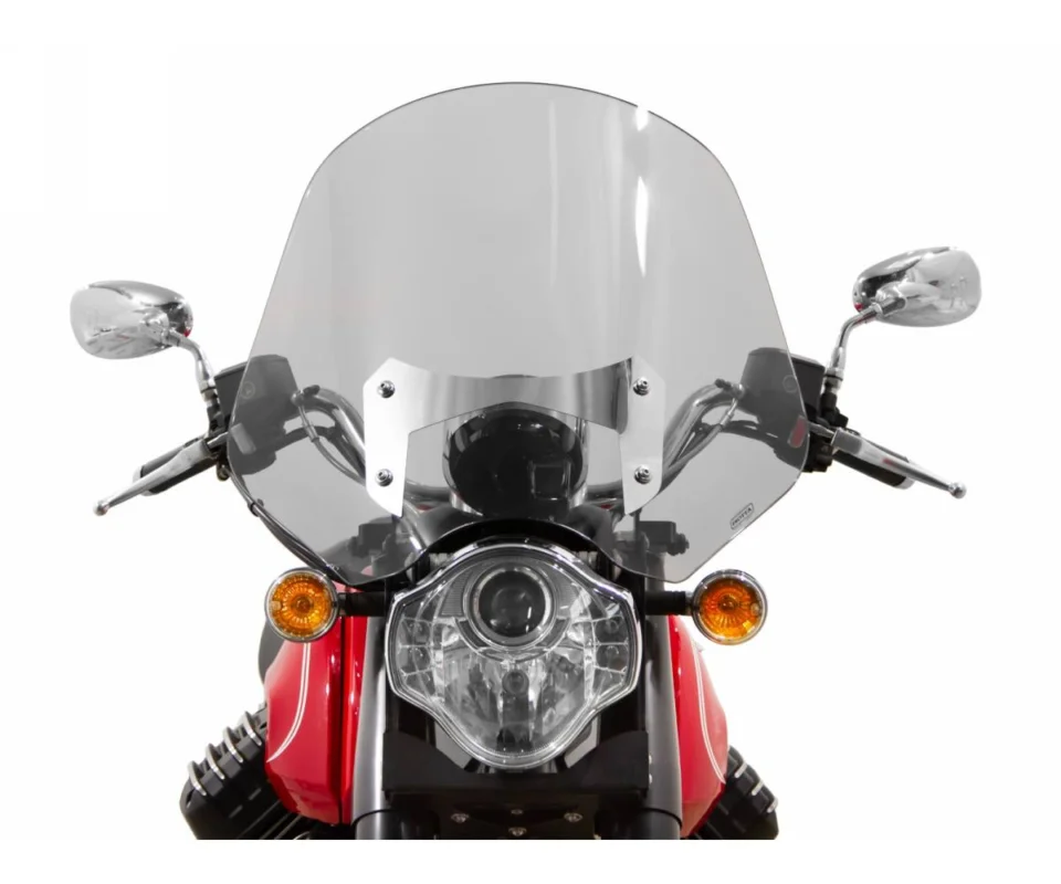 Spedizione Gratuita Cupolino Isotta Medio 555x580x6 Fumé Chiaro Per oto Guzzi Eldorado 1400Modelli dal 2017 al 2020 SC72-FC-A/SC71