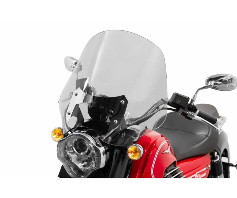 Cupolino Isotta Basso 465x500x6 Fumé Chiaro Per oto Guzzi Eldorado 1400Modelli dal 2017 al 2020 SC71-FC-A/SC71 Non Perdere