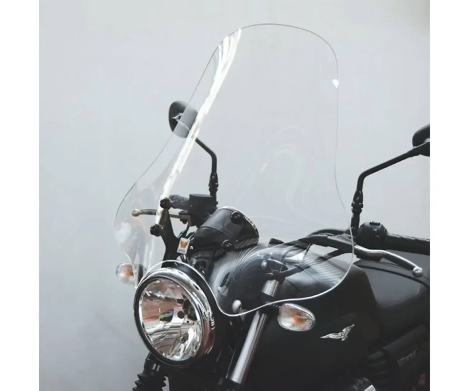 Quantità Limitata Parabrezza Isotta Maxi Trasparente 600x650x6 Per Moto Guzzi V7 Iii Stone 750Modelli dal 2017 al 2020 SC69T-A/SC68