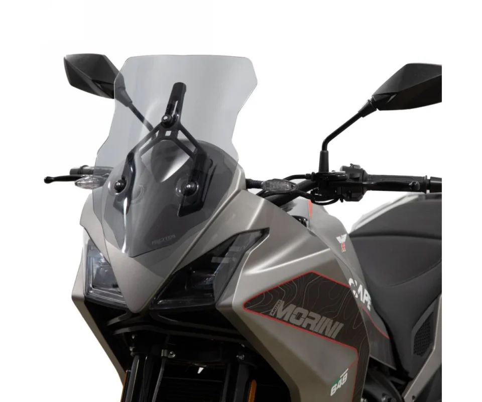 Di Tendenza Cupolino Isotta Basso 445x340x4 Fumé Chiaro Per Moto Morini Xcape 650Modelli dal 2022 al 2026 SC660-FC-ATT/SC660