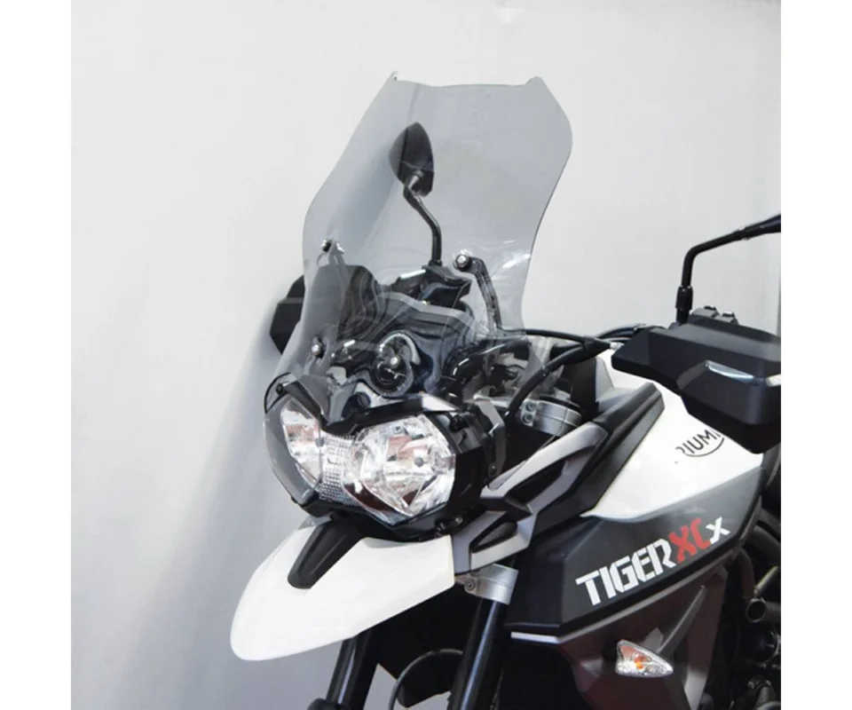 Cupolino Isotta Regolabile Bassa Protezione 500x460x6 Trasparente Per Triumph Tiger Xrx 800Modelli dal 2015 al 2019 SC615-T-A/SC615 Direttamente Dal Produttore