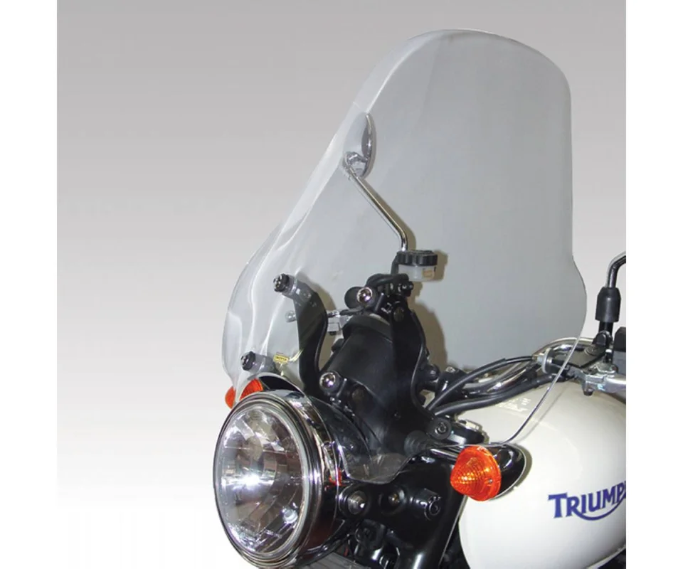 Promo Stagionale Parabrezza Isotta Di Medie Dimensioni Xx6 Trasparente Per Triumph Bonneville 900Modelli dal 2008 al 2012 SC603-T-A/SC601