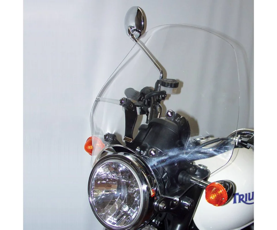 Parabrezza Isotta Di Piccole Dimensioni Xx6 Fumé Chiaro Per Triumph Bonneville 900Modelli dal 2008 al 2012 SC602-FC-A/SC601 Esclusivo