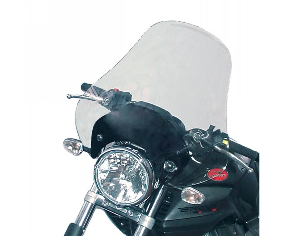 Parabrezza Isotta550x550x4 Fumé Chiaro Per oto Guzzi Breva Nevada 750Modelli dal 2003 al 2004 SC54-FC-A/SC53 Vendita Finale