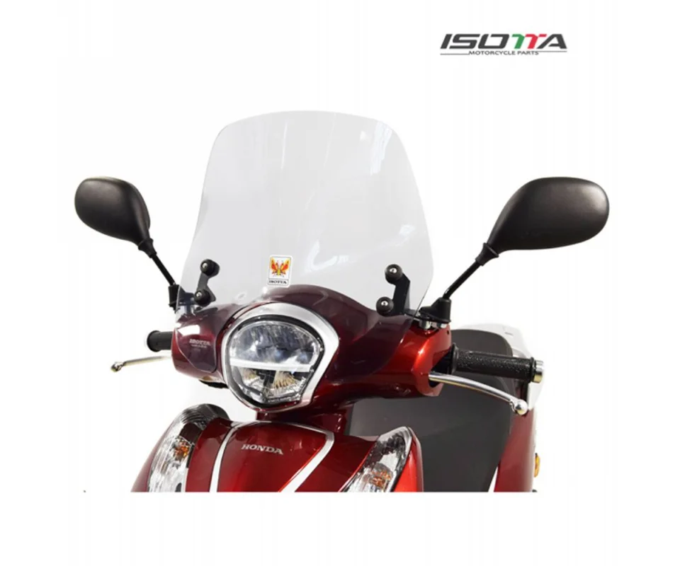 Cupolino Isotta385x425x3 Fumé Chiaro Per Honda Sh Mode 125Modelli dal 2021 al 2022 SC4532-FC-A/243 Non Perdere