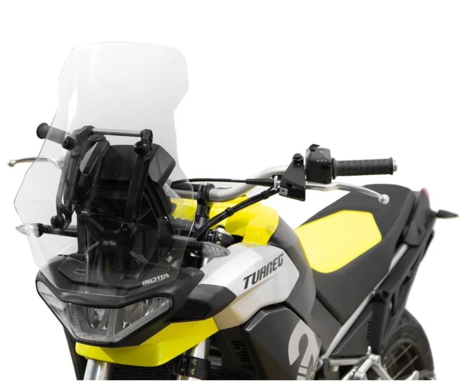 Quantità Limitata Cupolino Isotta Touring Alta Protezione 535x425x4 Trasparente Per Aprilia Tuareg 660Modelli dal 2022 al 2026 SC452-T-ATT/SC450