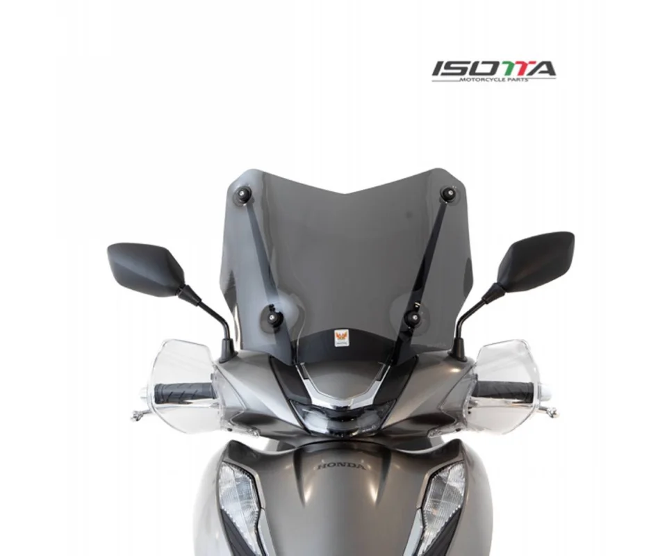 Cupolino Isotta Sportivo Fume Scuro 370x440x3 Fumé Scuro Per Honda Sh 150iModelli dal 2020 al 2026 SC4525-FS-ATT/SC4525 Professionale