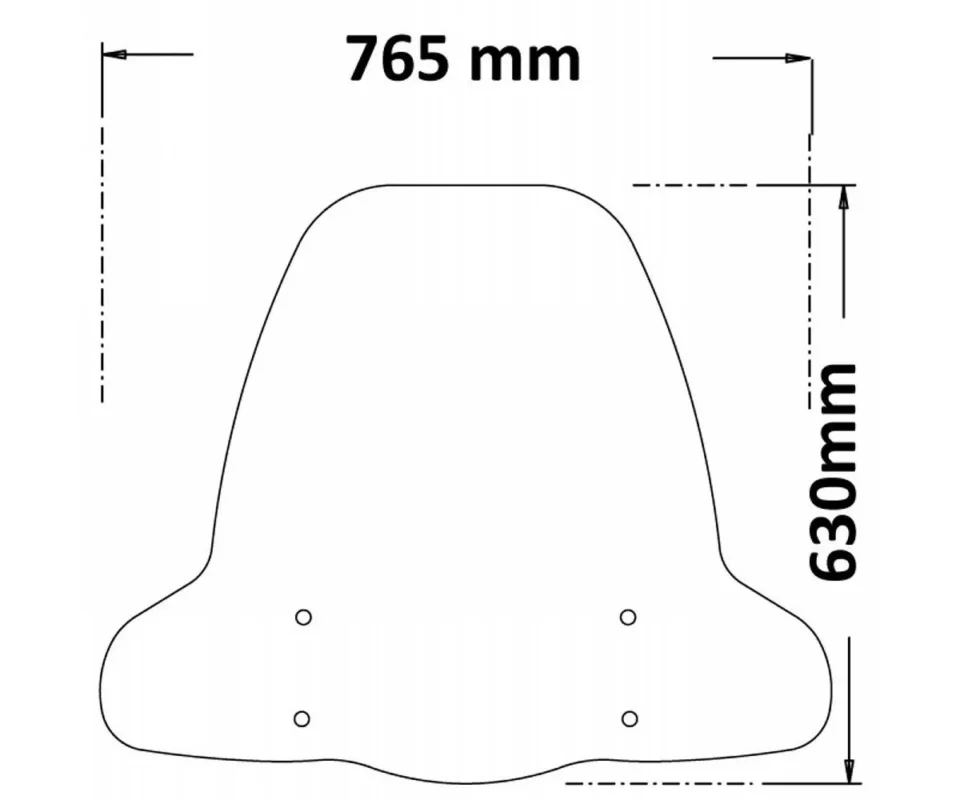 Parabrezza Isotta Media Protezione Con Paramani Incorporati 630x765x3 Per Silence S02 Hs -Modelli dal 2021 al 2026 SC4347-A/854 Affare