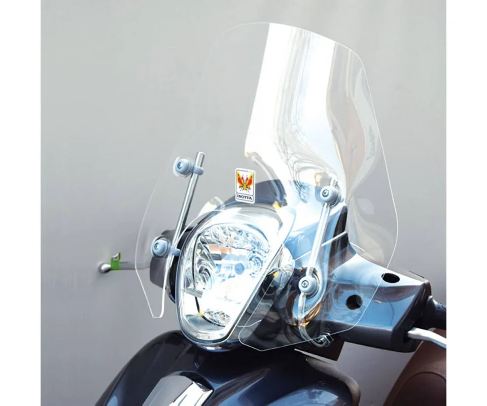 Popolare Cupolino Isotta Trasparente 420x430x3 Per Piaggio Medley 150Modelli dal 2016 al 2019 SC4186-T-A/761