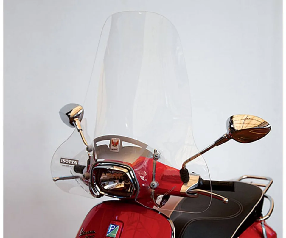 Offerta Speciale Parabrezza Isotta Media Protezione 525x730x3 Per Piaggio Vespa Sprint 150Modelli dal 2014 al 2026 SC4161-A/745