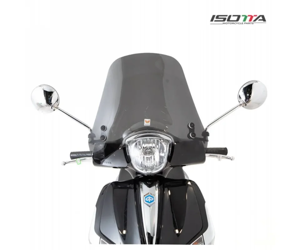 Più Venduto Cupolino Isotta Alto 30x510x3 Fumé Scuro Per Piaggio Liberty 4t 50Modelli dal 2004 al 2009 SC4160-FS-A/751