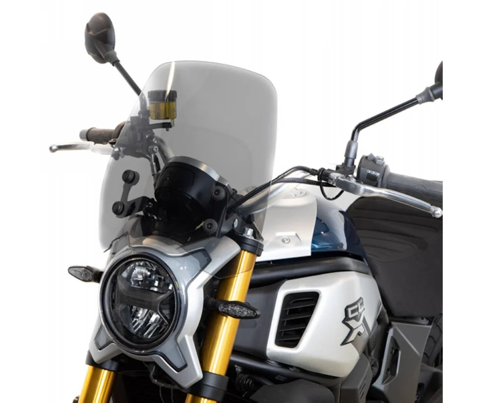 Cupolino Isotta Alto 355x340x4 Fumé Chiaro Per Cf Moto Cl-x 700Modelli dal 2021 al 2026 SC411-FC-A/SC410 Di Tendenza