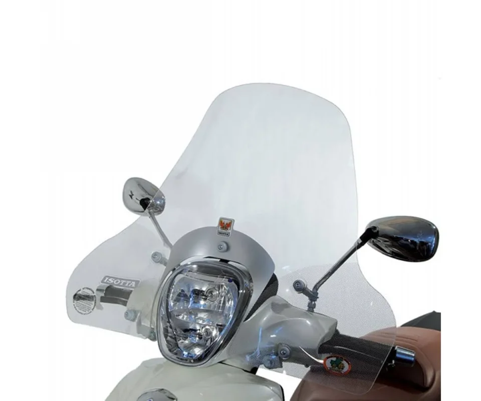 Spedizione Gratuita Parabrezza Isotta Media Protezione 400x775x3 Per Piaggio Beverly Rst 350Modelli dal 2011 al 2017 SC4079-FC-A/734-N