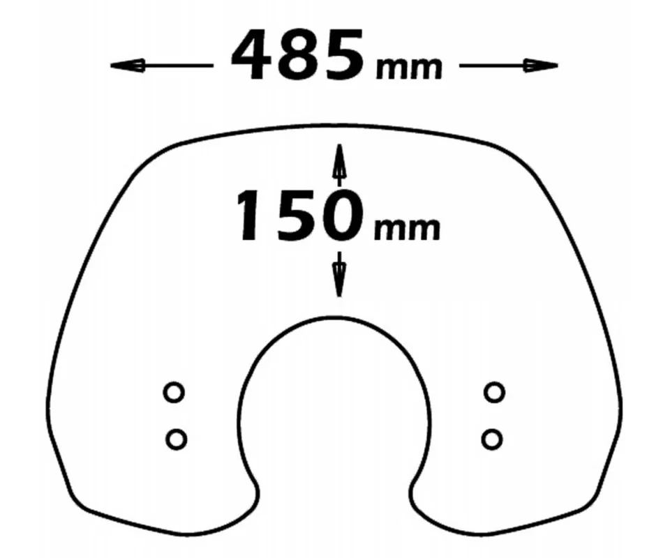Prezzo Di Fabbrica Cupolino Isotta150x485x3 Per Piaggio Vespa Gt 200Modelli dal 2003 al 2012 SC4075FC-A/732