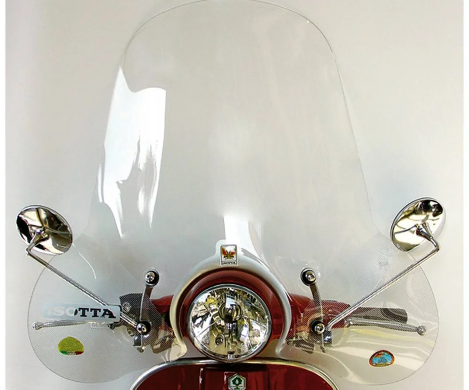Parabrezza Isotta Alta Protezione 495x740x4 Per Lml Star 200Modelli dal 2011 al 2017 SC3800-A/600 Offerta Limitata