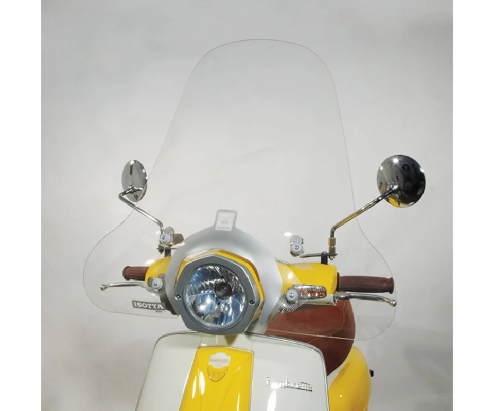 Parabrezza Isotta Media Protezione 520x730x3 Per Lambretta Ln 150Modelli dal 2011 al 2013 SC3550-A/155 Prezzo Conveniente
