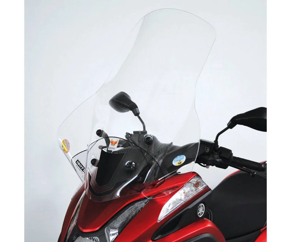 Must-Have Parabrezza Isotta Alta protezione 775x680x4 Per Yamaha Tricity 155Modelli dal 2016 al 2022 SC3421-A/331