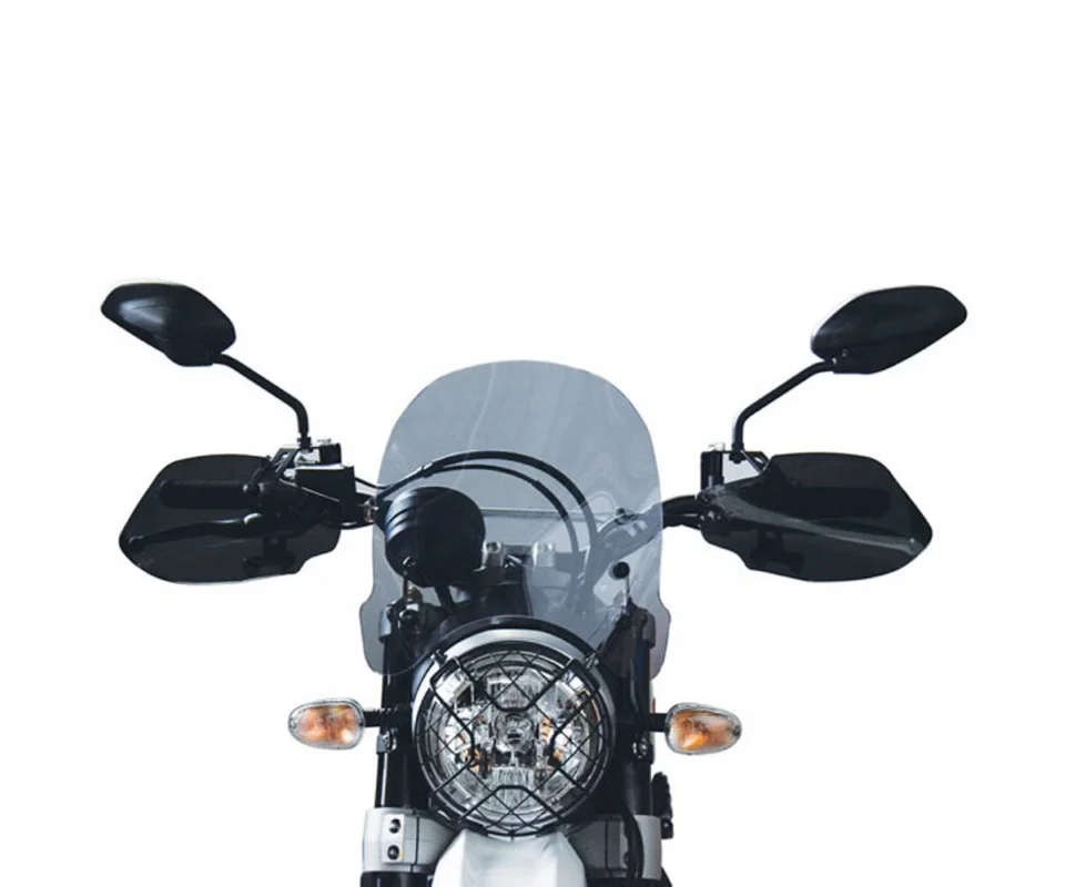Esclusivo Cupolino Isotta Media Protezione 313x300x4 Fumé Scuro Per Harley Davidson Forty-eight 1200Modelli dal 2018 al 2020 SC31-FS-A/SC32