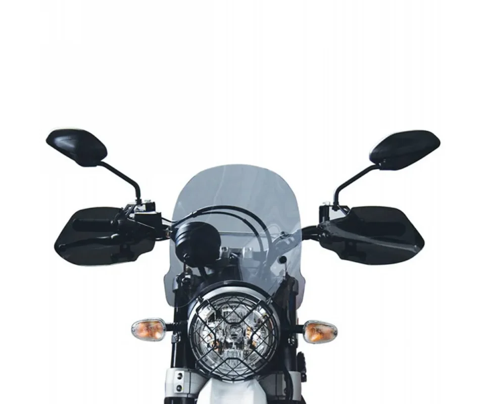 Cupolino Isotta Media Protezione 313x300x4 Fumé Scuro Per Ducati Scrambler Desert Sled 800Modelli dal 2017 al 2020 SC31-FS-A/SC30 Super Prezzo