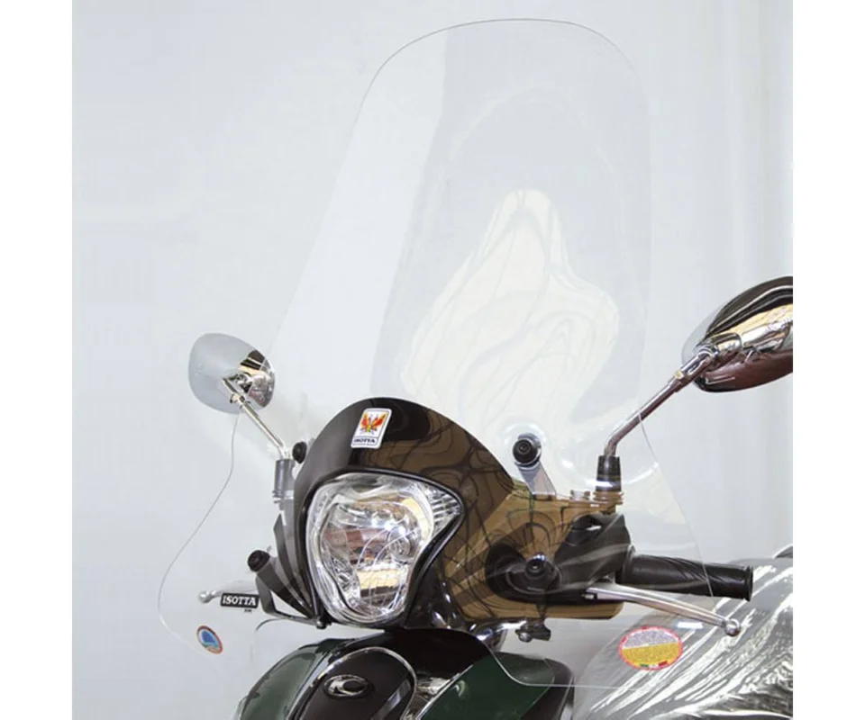 Parabrezza Isotta Media Protezione Con Serigrafia Anti Refrazione Solare 520x745x3 Per Kymco People One 125iModelli dal 2013 al 2026 SC3026-A/445 Offerta Del Giorno