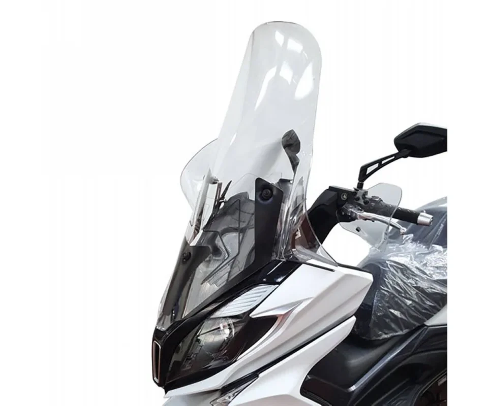 Parabrezza Isotta Con Paramani Incorporati Con Serigrafia Anti Refrazione Solare 900x815x4 Per Kymco Downtown 350Modelli dal 2015 al 2020 SC3012-A/449 A Buon Prezzo