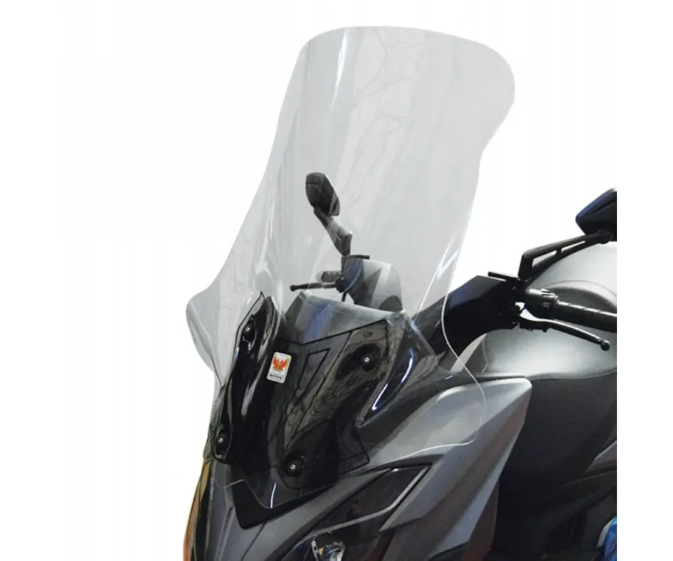 Offerta Limitata Parabrezza Isotta Alta Protezione Con Serigrafia Anti Refrazione Solare 780x670x3 Per Kymco Xciting Abs E4 400iModelli dal 2018 al 2020 SC3006-ATT/SC3006
