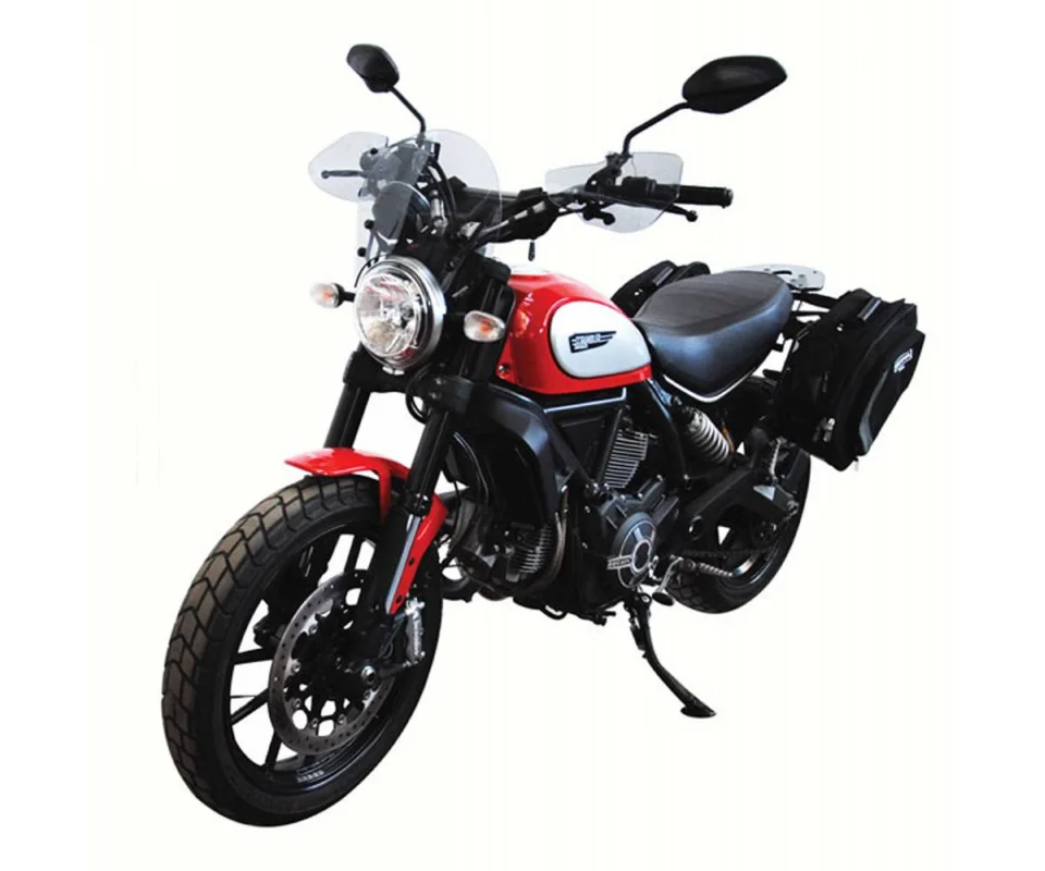 Consegna Rapida Cupolino Isotta Basso 285x315x4 Fumé Chiaro Per Ducati Scrambler 800Modelli dal 2015 al 2016 SC28-FC-A/SC28