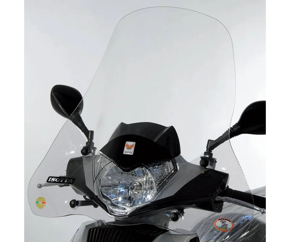 Soddisfatti O Rimborsati Parabrezza Isotta Media Protezione Con Serigrafia Anti Refrazione Solare 675x715x3 Per Kymco People Gt 125iModelli dal 2010 al 2020 SC2755-A/438
