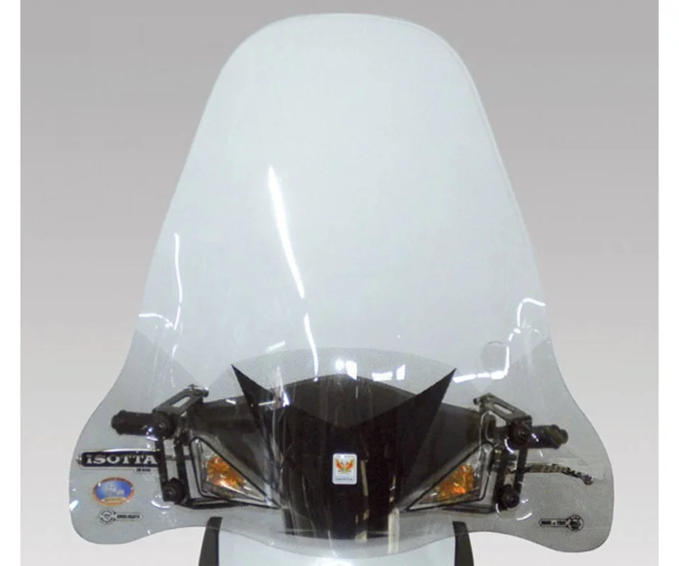 Parabrezza Isotta Alta Protezione Con Serigrafia Anti Refrazione Solare 690x725x3 Per Kymco Agility Rs 50Modelli dal 2009 al 2013 SC2732-A/434 Soddisfatti O Rimborsati
