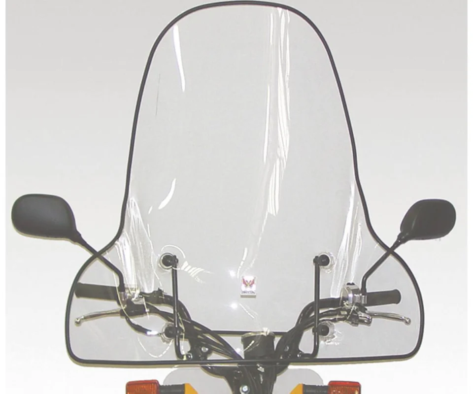 Spedizione Gratuita Parabrezza Isotta710x770x3 Per Honda Zoomer 50Modelli dal 2004 al 2011 SC2631-A/218