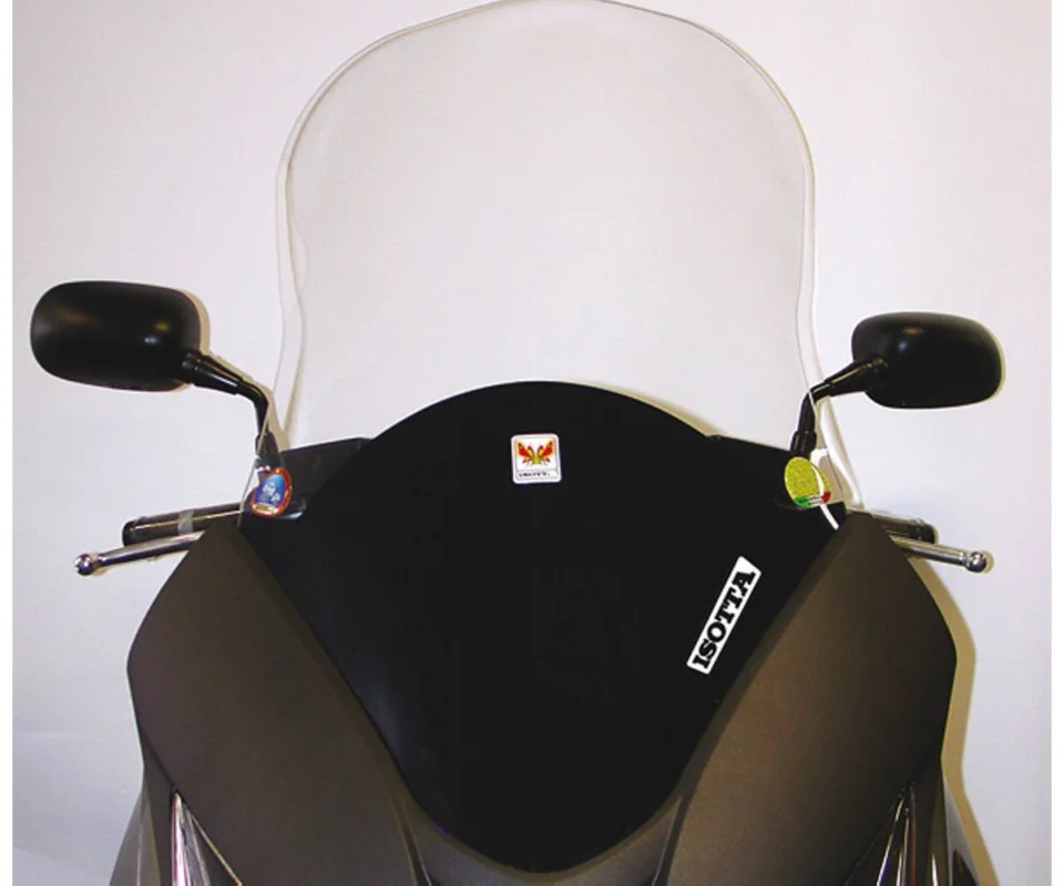 Subito Disponibile Parabrezza Isotta Tipo Alto Con Serigrafia Anti Refrazione Solare 760x500x4 Per Honda Silver Wing 400Modelli dal 2008 al 2016 SC2603