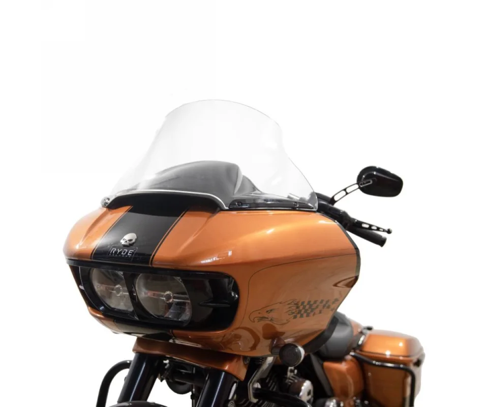 Novità Cupolino Isotta Medio 350x695x4 Trasparente Per Harley Davidson Road Glide 1800Modelli: 2023 SC254-T-ATT/SC253
