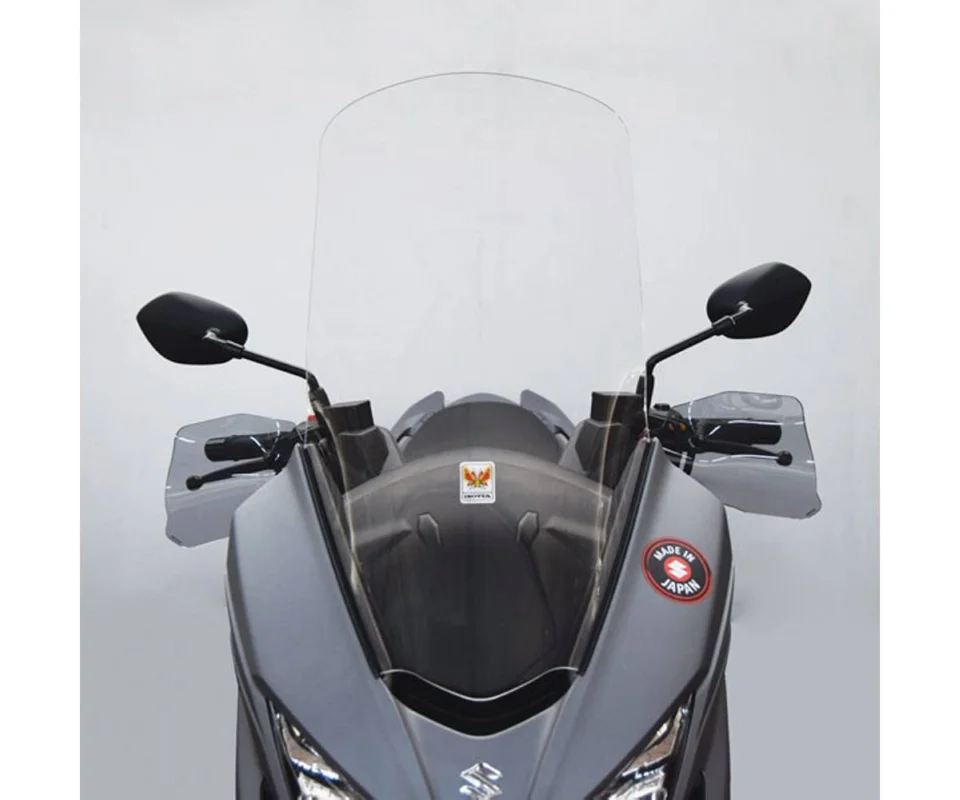 Parabrezza Isotta Media Protezione 655x500x3 Per Suzuki Burgman Abs 400Modelli dal 2017 al 2020 SC2440-ATT/SC2440 Novità
