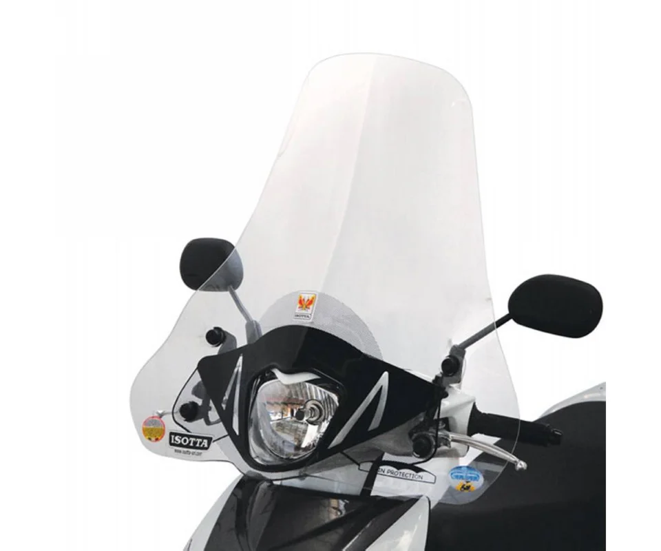 Consegna Rapida Parabrezza Isotta Media Protezione 675x710x3 Per Suzuki Address 110Modelli dal 2015 al 2017 SC2435-A/551