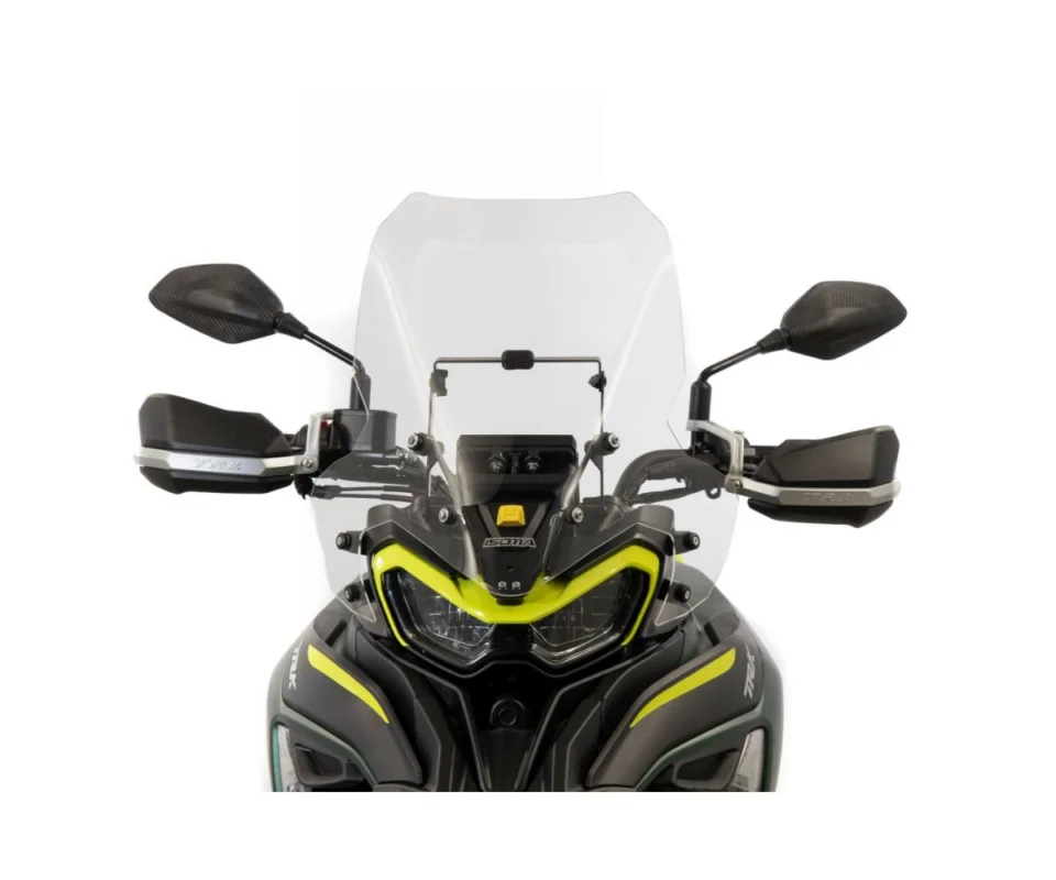 Parabrezza Isotta Integrale Con Alette Laterali 510x670x3 Trasparente Per Benelli Trk 702 700Modelli dal 2023 al 2026 SC232-T-ATT/SC232 Soddisfatti O Rimborsati