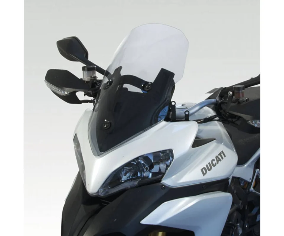 Cupolino Isotta Tipo Originale 500x310x4 Fumé Chiaro Per Ducati Multistrada 1200Modelli dal 2010 al 2013 SC22-FC Nuova Collezione